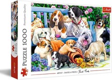 TREFL, Puzzle 1000 Pièces – Les Chiens dans le jardin, TRF10556