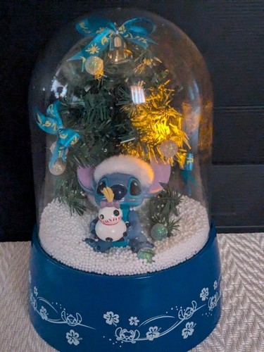 Disney stitch snow globe - disney,