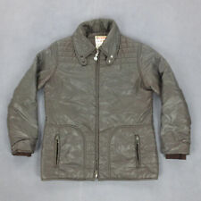 Doudoune Ski Chaud Col Haut Vintage 80s Made France Fusalp Femme S Marron Nylon