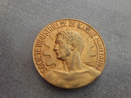 Medaille bronze societe - en,