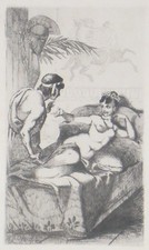 LEON CHOUBRAC Couple CURIOSA