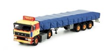 TEKNO - Camion avec plateau du transporteur TORBEN RAFN – DAF 2800 4x2 - 1/50...