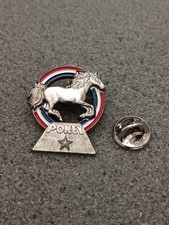 Pin's Pins Pin Enamel 37  Métal Argenté 2D  " Poney" 