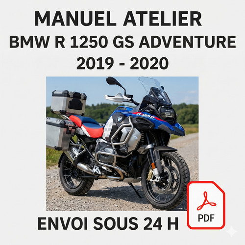 Manuel atelier bmw - 1250, gs