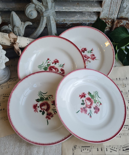 Ancienne assiettes plates - assiettes,