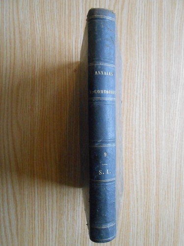 Annales franc comtoises revue - annales, franc-comtoises