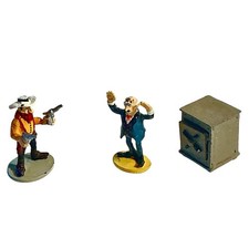 FIGURINE EN PLOMB LUCKY LUKE