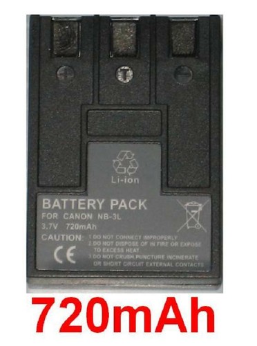 Batterie 720mah nb3l - batterie,