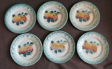 6 assiettes a dessert