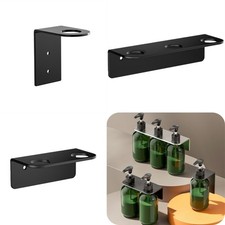 Porte-bouteille mural en acier