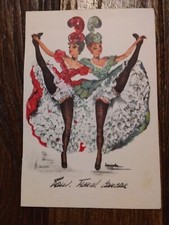 CPA,  French Cancan, Moulin