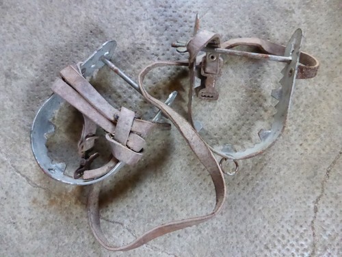 Paire crampons métalliques - paire, de