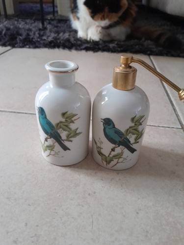 Lot flacons oiseaux - 2, oiseaux-