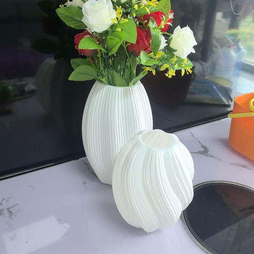 Vase fleurs œuvre d - vase, d'art
