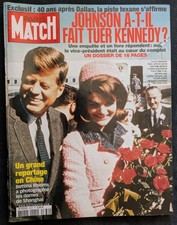 PARIS MATCH N° 2839  -  16 au 22 Octobre 2003 - JOHNSON A T'IL FAIT TUER KENNEDY