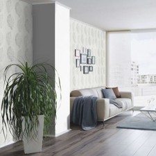 Papier peint motif feuilles