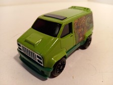 Joustra F GMC Van friction vert avec tigre sur coté 1/63 Bon Etat