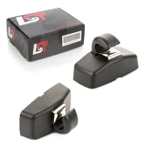 Supports clips noir avec - 2x,