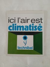 Autocollant "ici l'air est