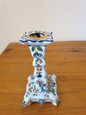 Bougeoir ancien céramique de