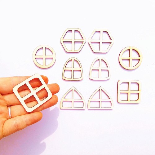 10pcs set fenêtres - /, de