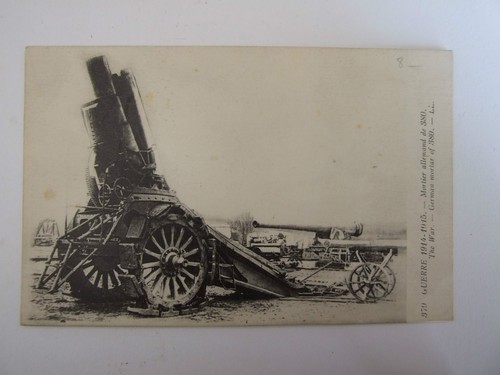 Artillerie allemande mortier - allemande,