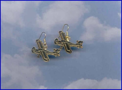 Avid flyer earrings airplane - avid,