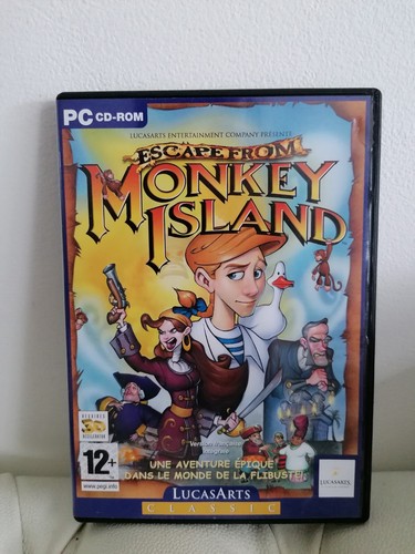 Escape from monkey island - monkey,