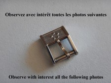 8 MM BUCKLE BOUCLE ETERNA MATIC ETERNAMATIC AUTHENTIQUE ACIER ÉTAT NEUF 60'