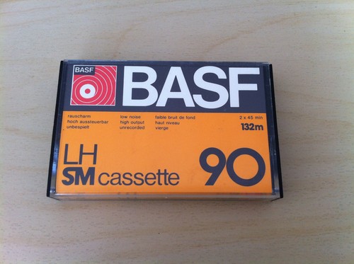 Basf audio cassette - lh,