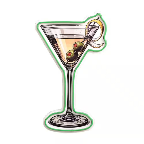In teal martini - in.,