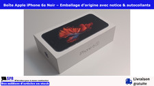 Boîte Apple iPhone 6s Noir - Emballage d’origine avec notice & autocollants