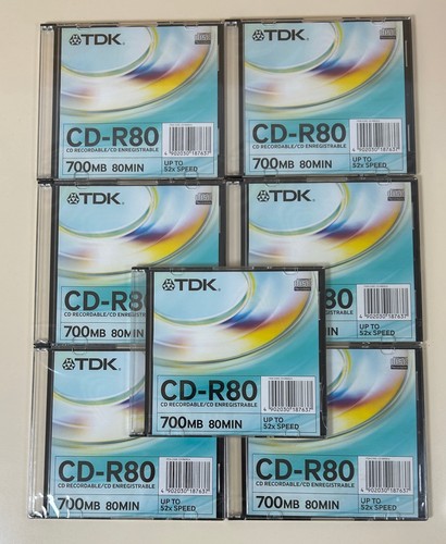 Lot tdk data 80min - data,