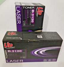 2 cartouches NEUF TONER LASER B.2120 POUR IMPRIMANTE  UPRINT BLACK 2600 COPIES
