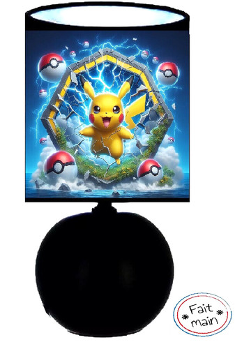 Lampe chevet pikachu - lampe,
