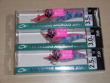Daiwa Emeraldas Amorous Joint 2.5/3.0/3.5, 12 Hustle Night, lot de 3