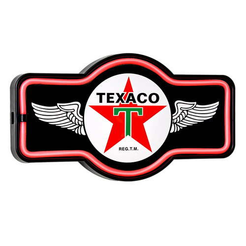 Texaco gasoline led neon wall - led,