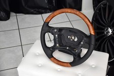 Mercedes-Benz Bois Cuir Volant Frêne Braun CLK C209 A209 Sl R230 SL500 SL350