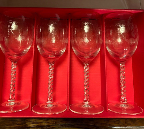 Verres vin cristal - 4,