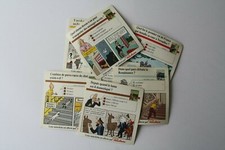 Mini Fiche Tintin / Atlas Poulain /  Occasion /  1 acheté = 2 gratuites 