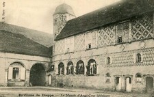 Carte VARENGEVILLE SUR MER Le Manoir d'Ango Cour intérieure