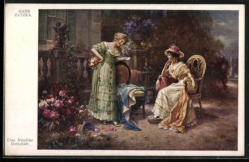 Carte postale artiste hans - postale,