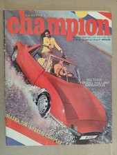 CHAMPION N°15 15/3/1967 MATRA