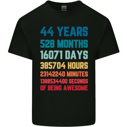 44th birthday year - 44th, old