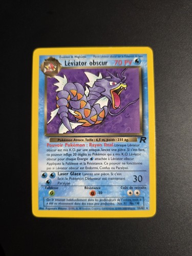 Carte pokémon léviator - pokémon,