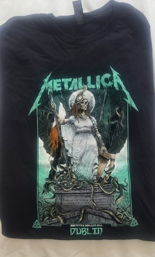 Metallica tshirt dublin woman - metallica,
