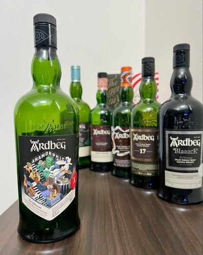 Ardbeg empty bottles 1 - +,