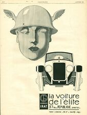 Publicité ancienne la voiture