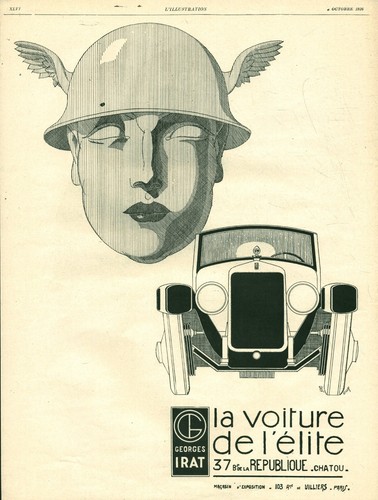 Publicité ancienne voiture - ancienne,