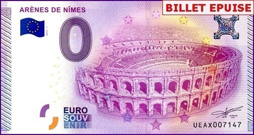 Arenes nimes billet 0 - /,